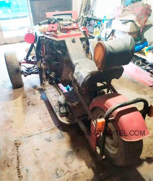 Кардан, мотор и свобода: история самодельного трицикла Кардан, мотор и свобода: история самодельного трицикла