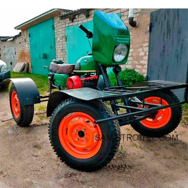 Самодельный квадроцикл на базе Восход-2М