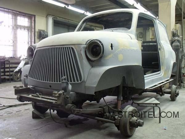 Переделал Запорожец в полноприводный внедорожник (21 фото) Переделал Запорожец в полноприводный внедорожник (21 фото)