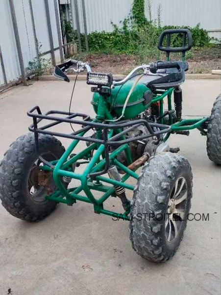 Как я сделал самодельный квадроцикл из мотоцикла Урал своими руками
