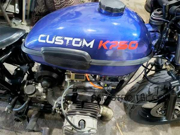 Кастом на базе К-750: оппозит в стиле боббер