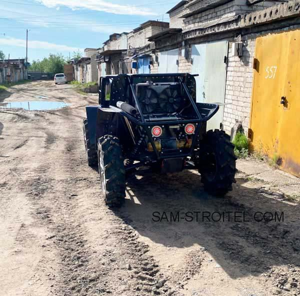 Самодельный внедорожник 4х4: фото, описание, видео Самодельный внедорожник 4х4: фото, описание, видео