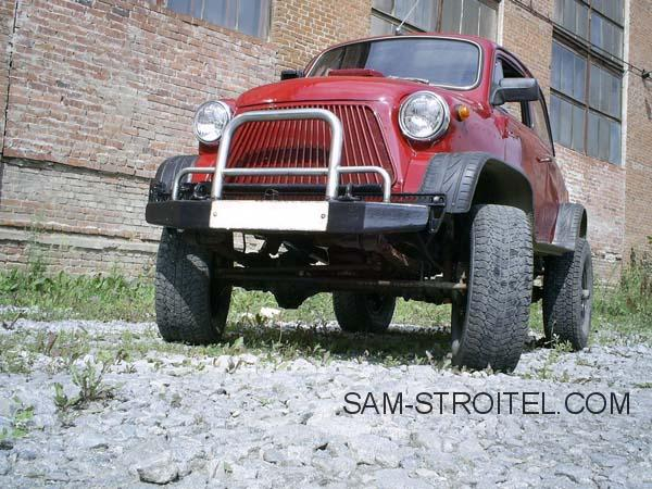 Переделал Запорожец в полноприводный внедорожник (21 фото) Переделал Запорожец в полноприводный внедорожник (21 фото)