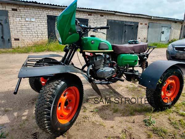 Самодельный квадроцикл на базе Восход-2М