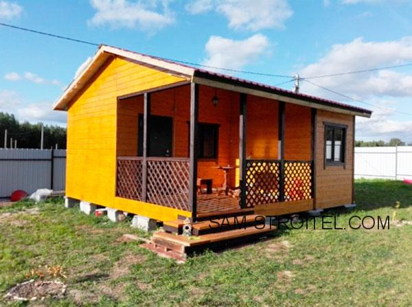 Дачный домик своими руками: подробные фото пошагового строительства