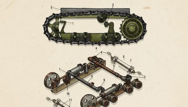Ходовая гусеничного трактора: из чего состоит и как обслуживать