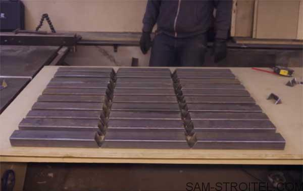 Печь из профильной трубы своими руками (22 фото)