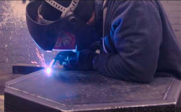 Печь из профильной трубы своими руками (22 фото)