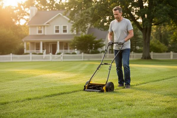 Рейтинг лучших механических газонокосилок 2025 года