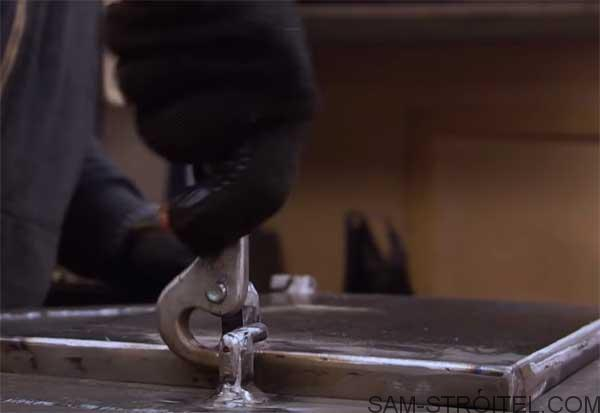 Печь из профильной трубы своими руками (22 фото)