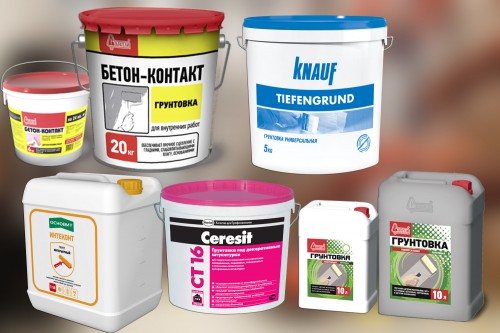Виды грунтовок: глубокого проникновения, универсальная, антигрибковая и другие Виды грунтовок: глубокого проникновения, универсальная, антигрибковая и другие