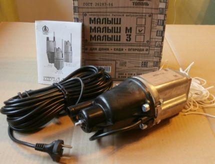 Обзор погружного насоса «Малыш»: схема агрегата, характеристики, правила эксплуатации Обзор погружного насоса «Малыш»: схема агрегата, характеристики, правила эксплуатации