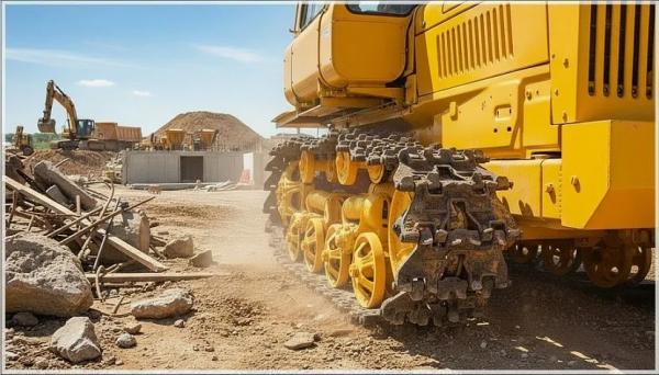 Ходовая гусеничного трактора: из чего состоит и как обслуживать